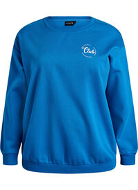 Sweatshirt with text print