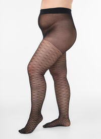 Patterned tights 25 denier