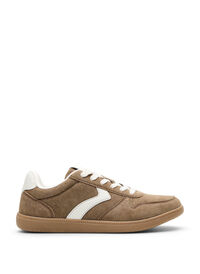 Extra Wide Fit (6E) - Faux suede sneakers