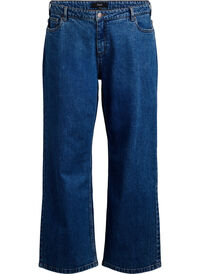 Wide leg jeans with high waist