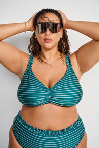 Striped bikini, , Model