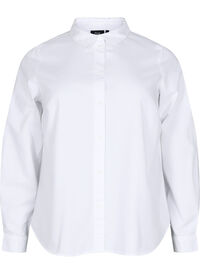 Long-sleeved cotton shirt